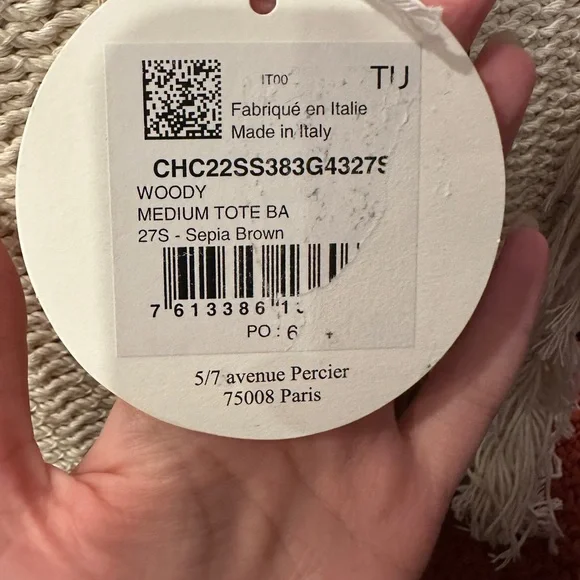 Authentic Chloé Woody Medium Woven Fringe Tote - Picture 9 of 15